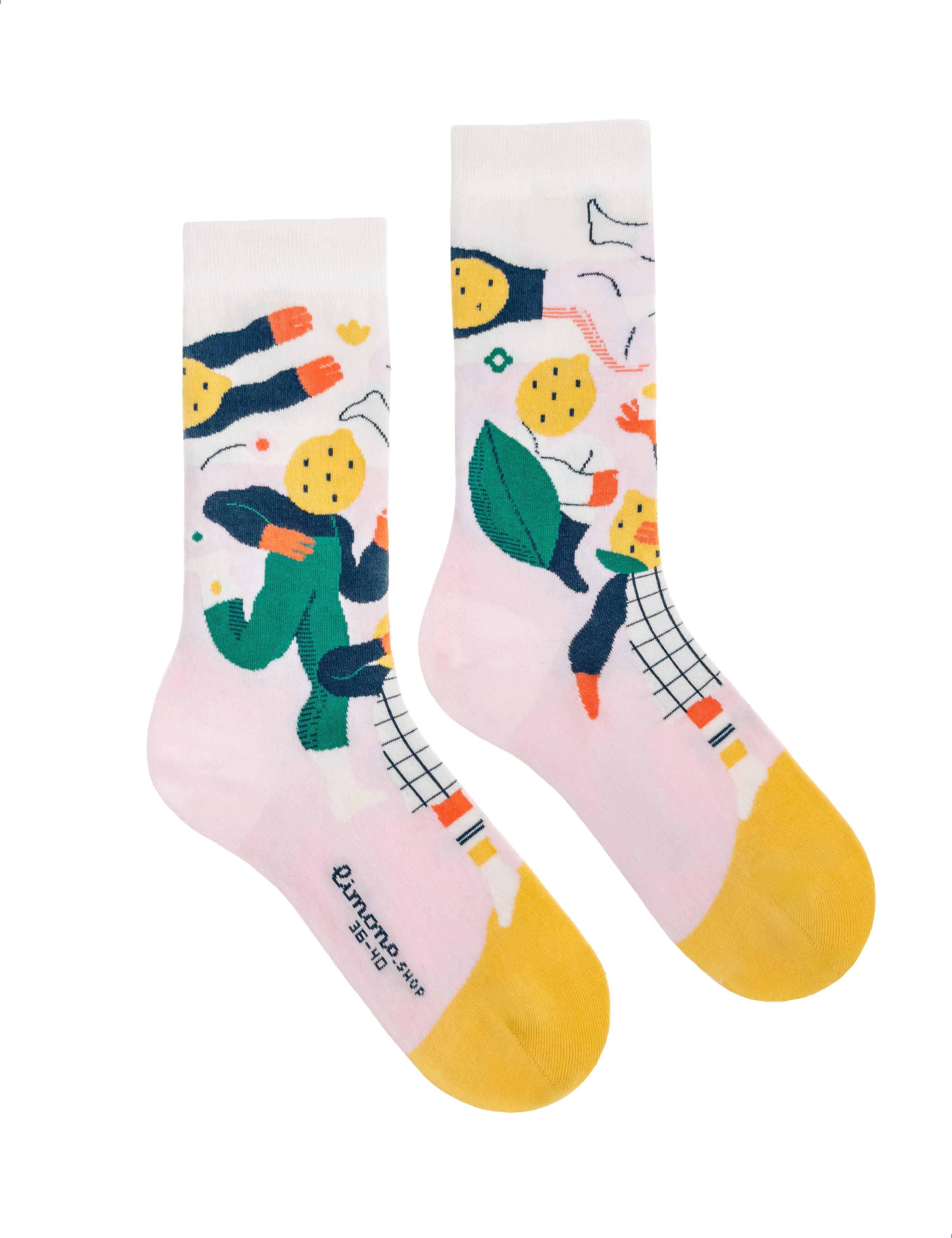 Limono Socks On Trend, Lemonheads collection