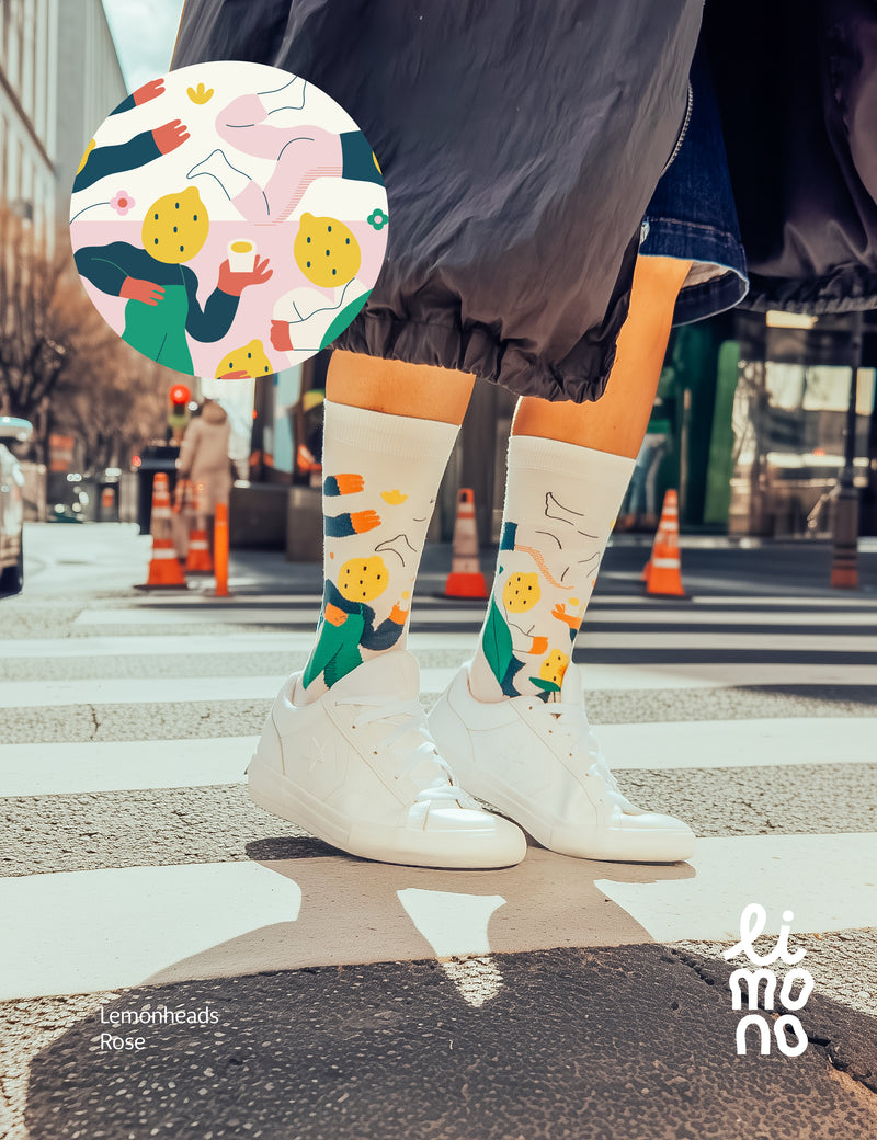 Limono Socks On Trend, Lemonheads collection