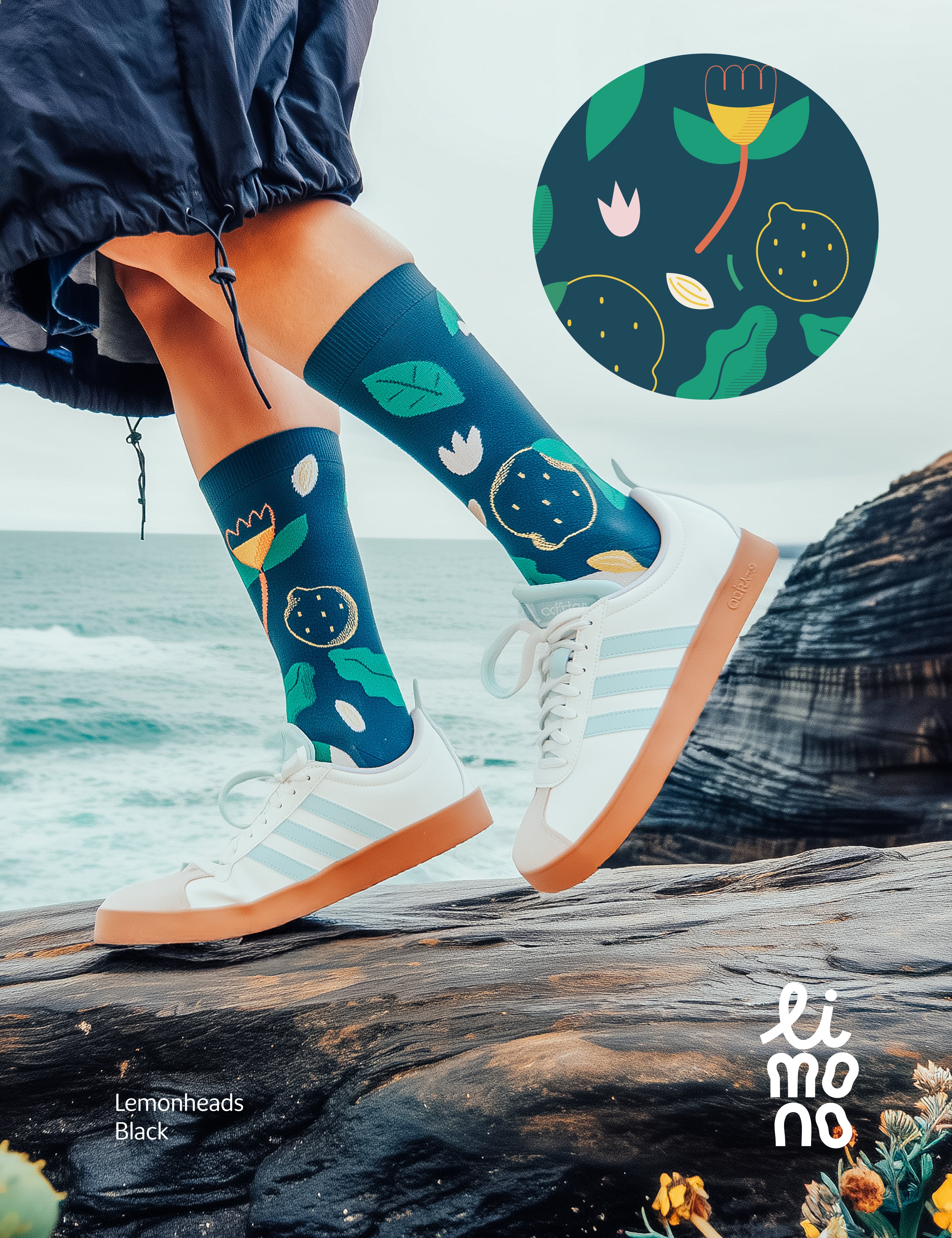 Limono Socks On Trend, Lemonheads collection