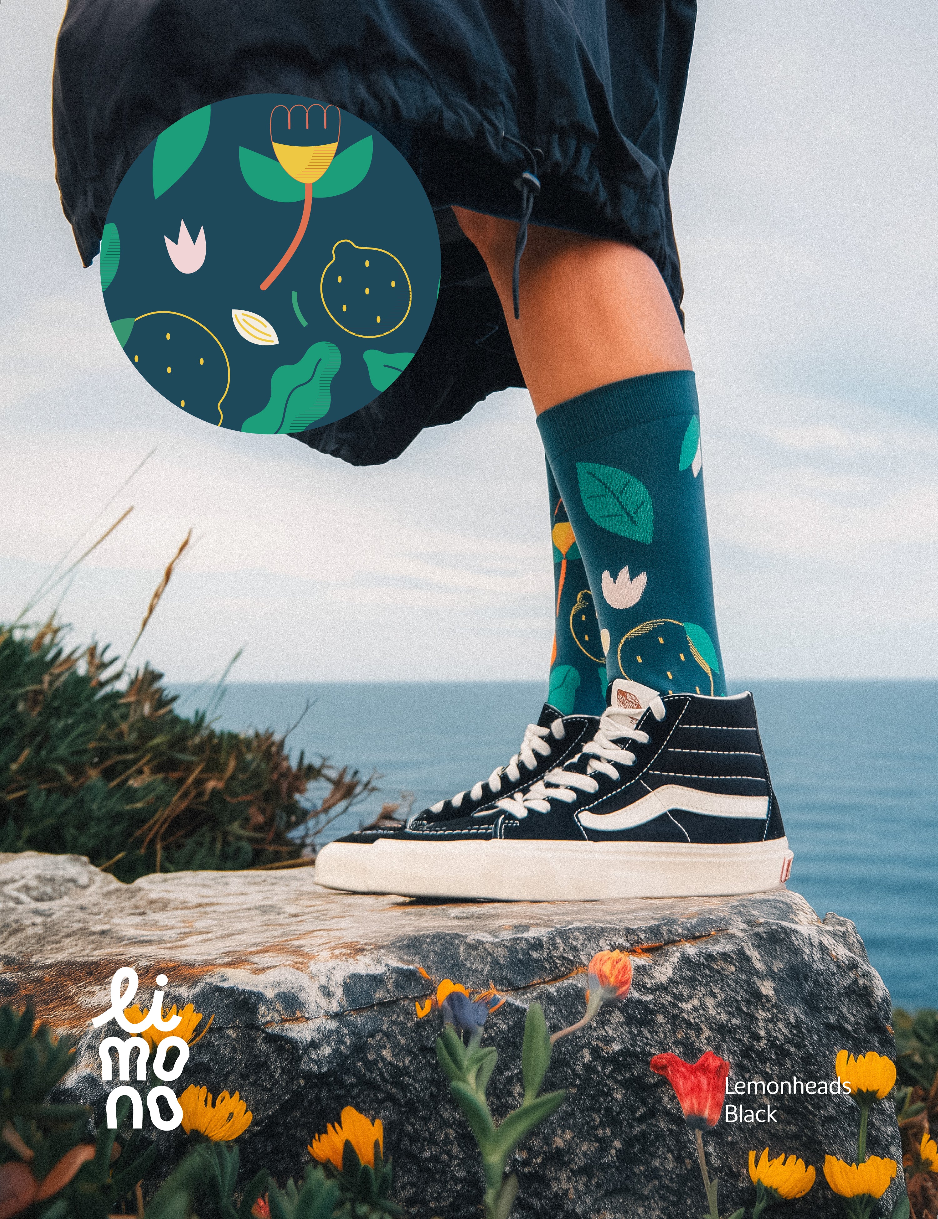 Limono Socks On Trend, Lemonheads collection