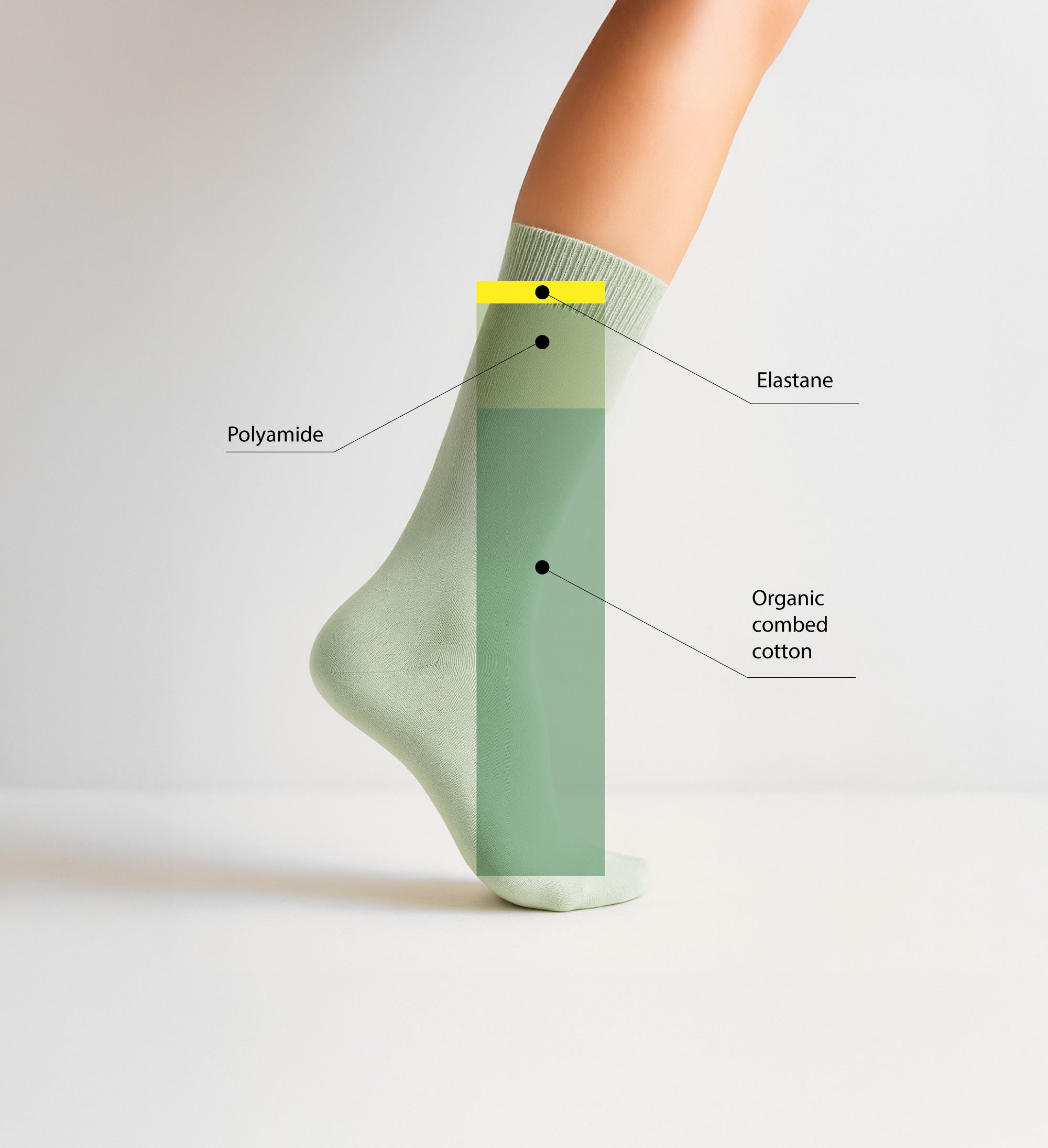 Limono Socks On Trend, Organic Cotton