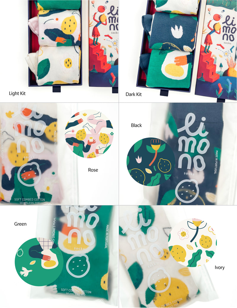 Limono Socks On Trend,  Lemonheads collection