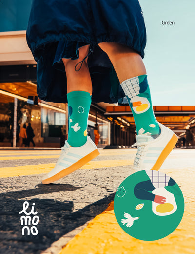Limono Socks On Trend,  Lemonheads collection