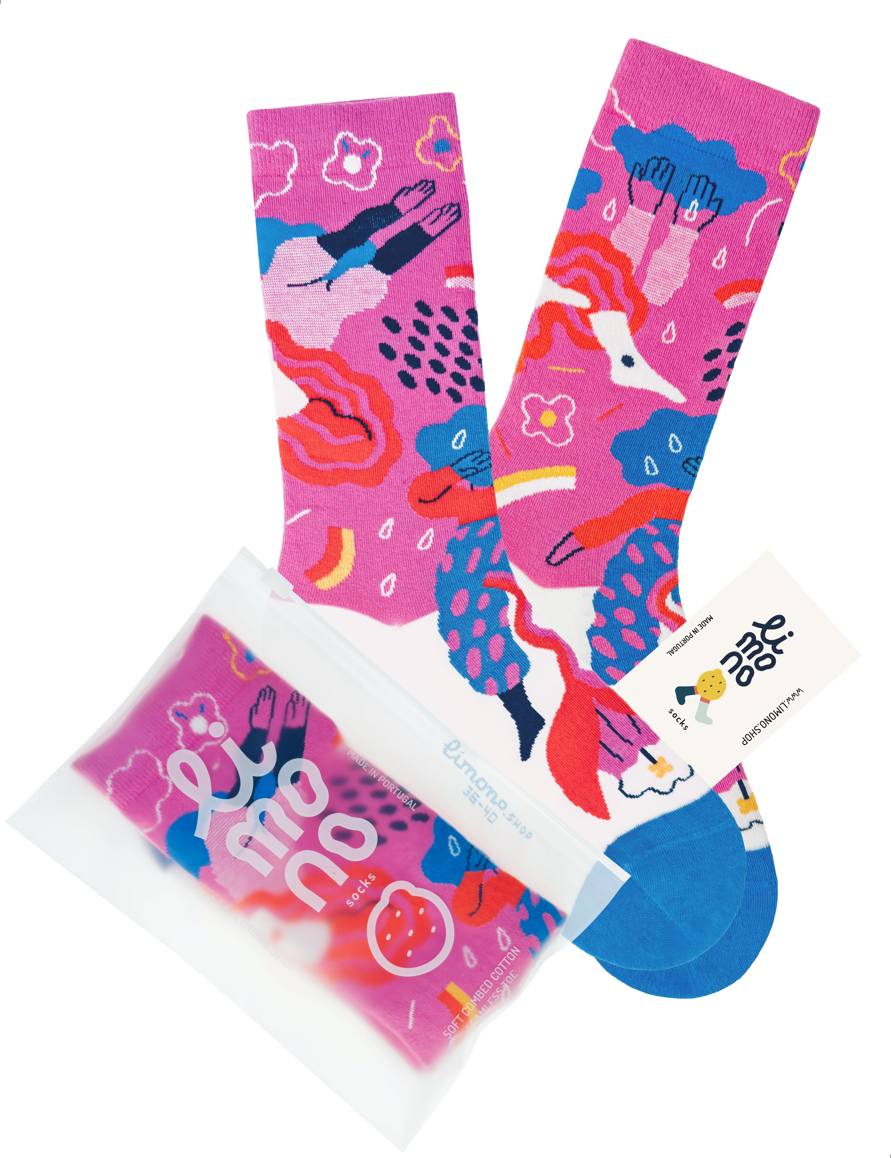 Limono Socks Rain Clouds collection