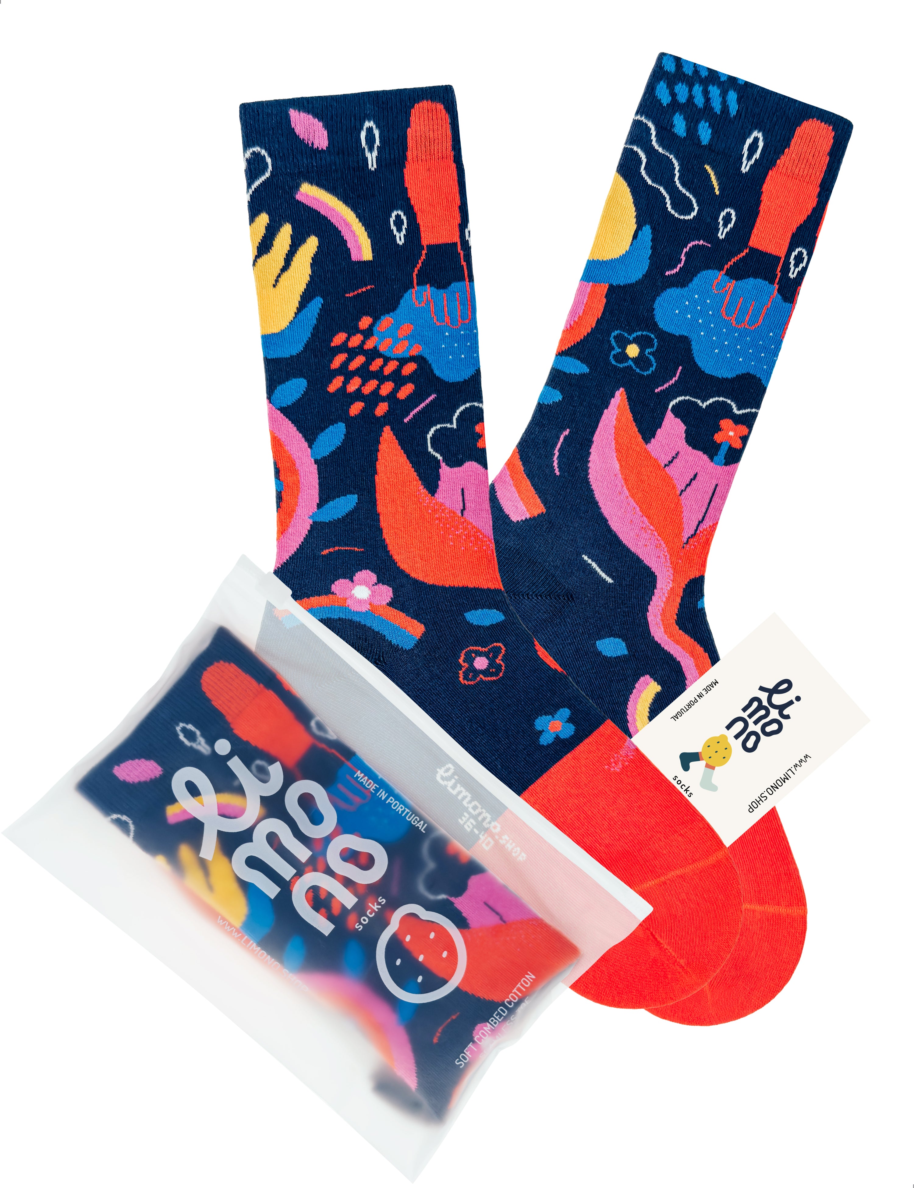 Limono Socks Rain Clouds collection