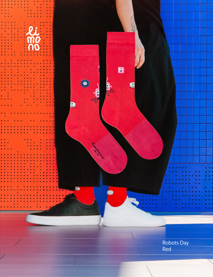 Robots Day - Red