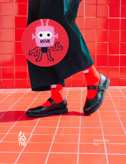 Robots Day - Red
