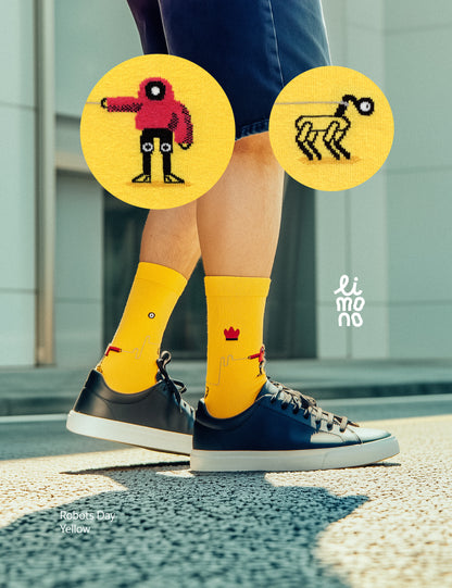 Robots Day - Yellow